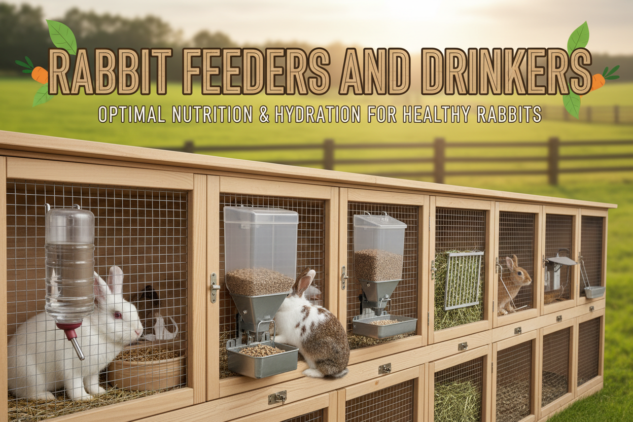 Rabbit Feeders and Drinkers