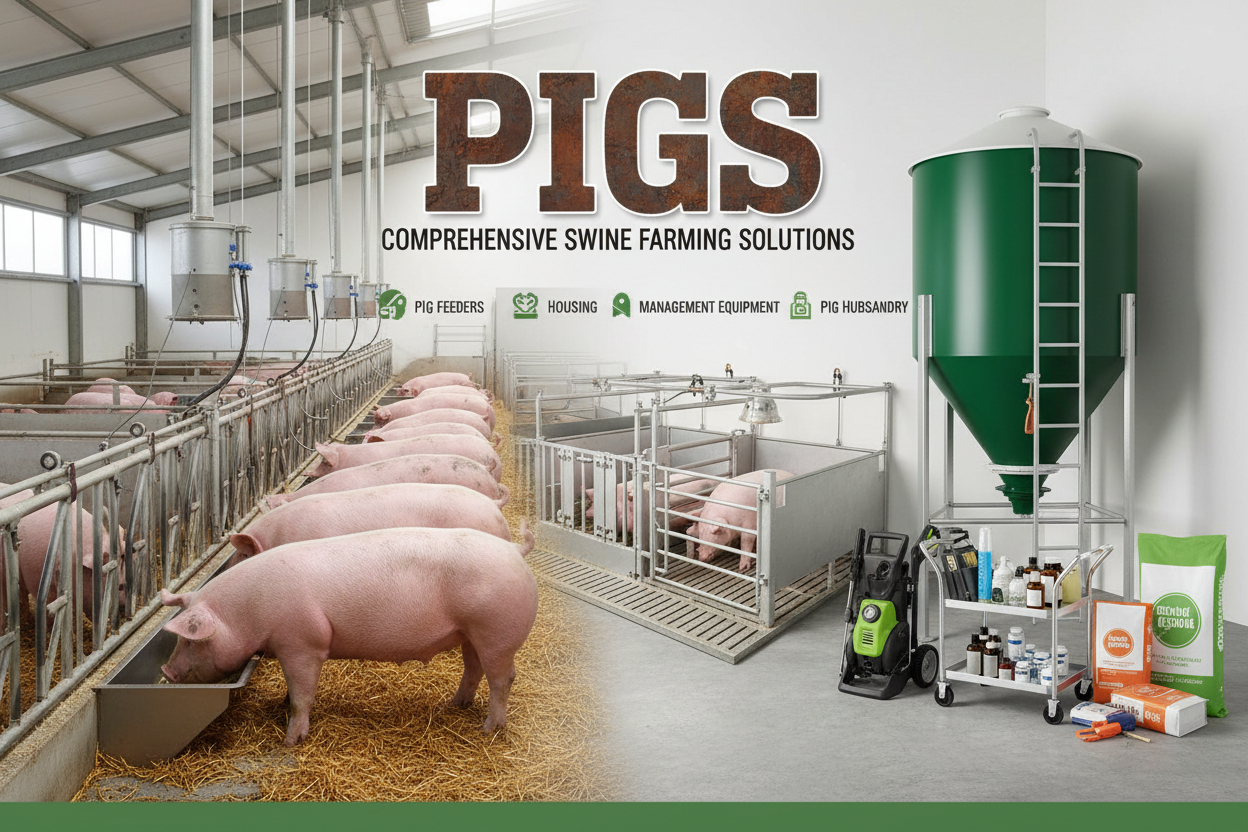 Pig Feeding and Drinking