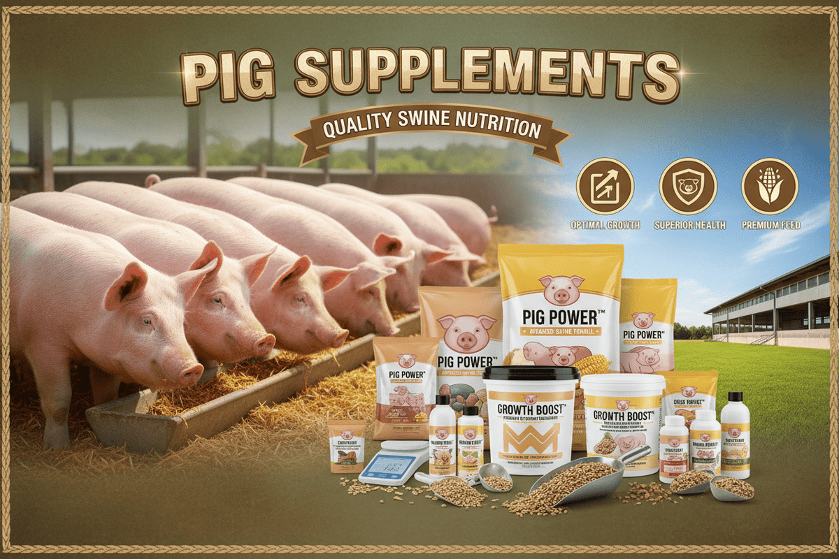 Pig Supplements — Ballyholland Poultry