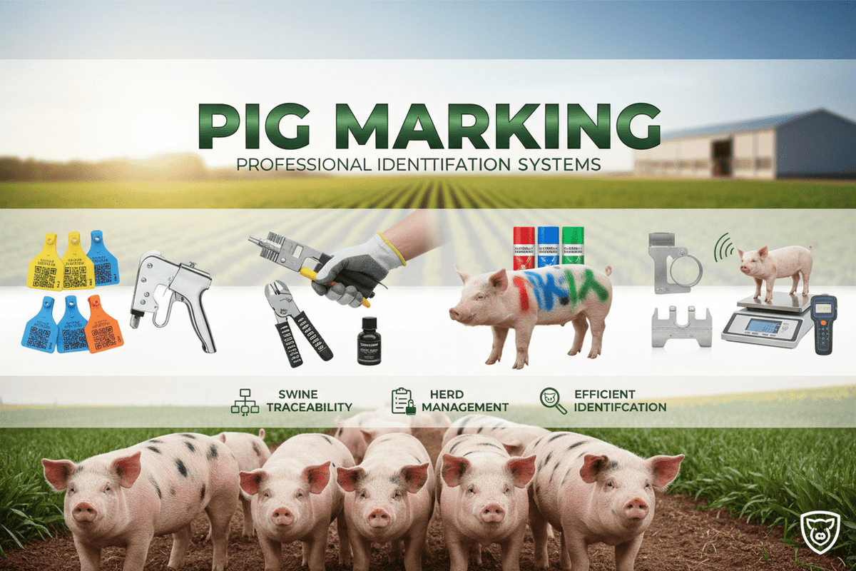 Pig Marking — Ballyholland Poultry