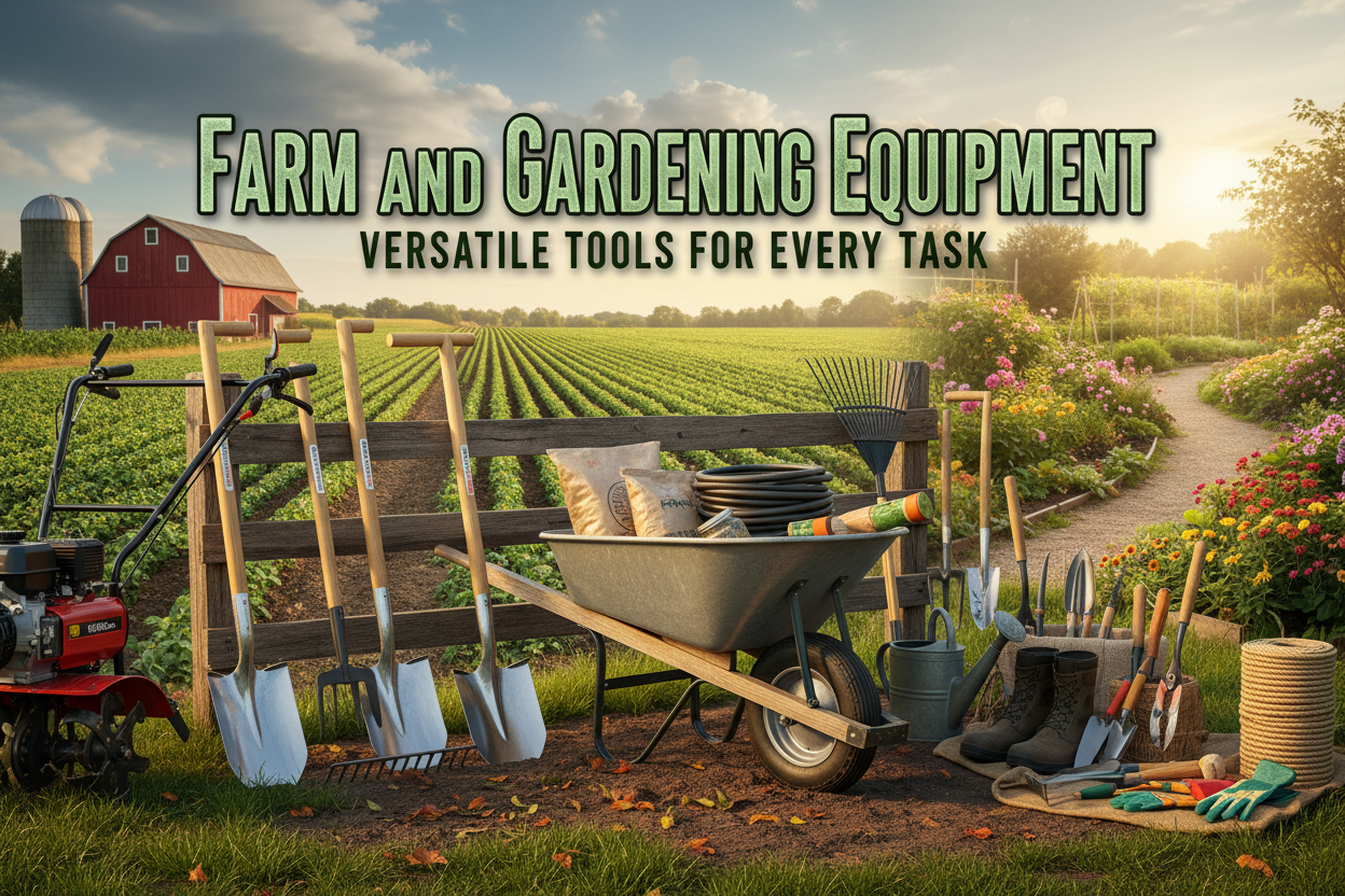 Farm and Gardening Equipment