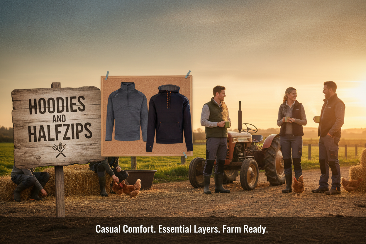 Hoodies and Halfzips