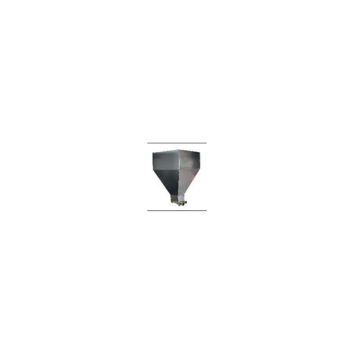 Hooper 110l galvanized with stainless steel bottom with - 1003-50