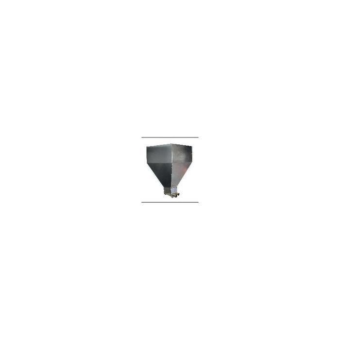 Hooper 110l galvanized with stainless steel bottom with - 1003-50