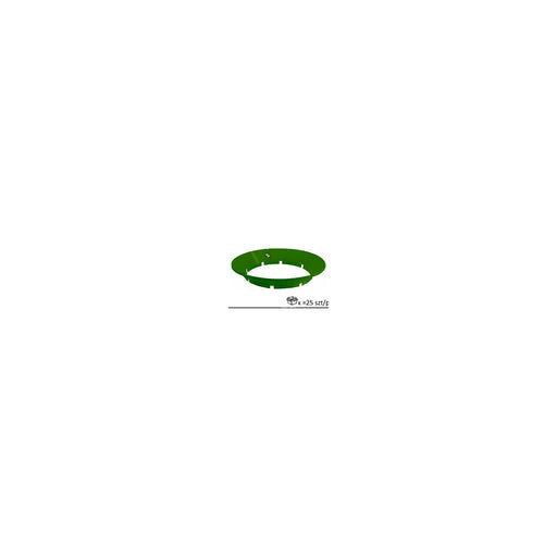 Anti-Waste ring for feeding pan 1011-10 for turkey, green - 1016-10