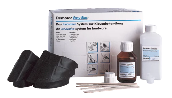 Demotec Easy Bloc hoof treatment set | 12 treatments