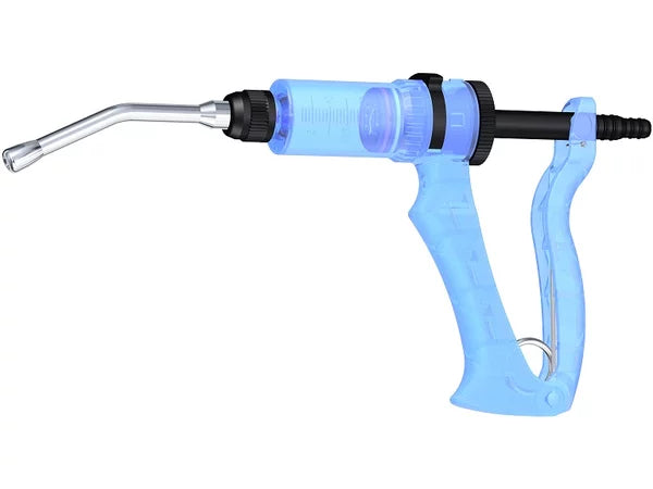 njphillips plastic input syringe (25 ml) | light blue