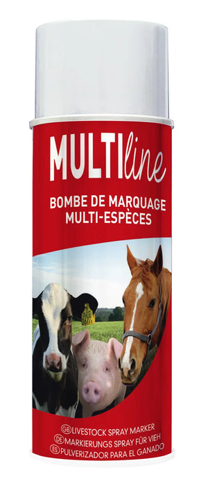 MULTI-Line livestock sign spray (500 ml) | red