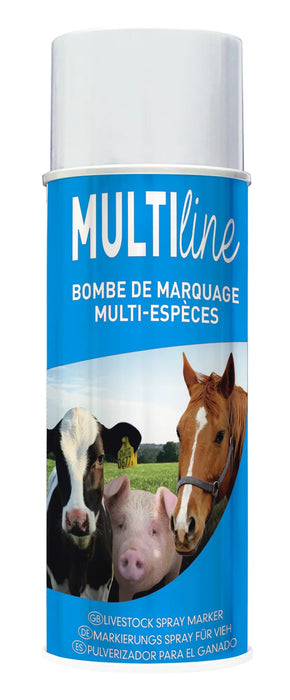 MULTI Line livestock sign spray (500 ml) | blue