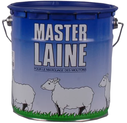 Master Laine stamping ink for sheep (4 kg) | blue