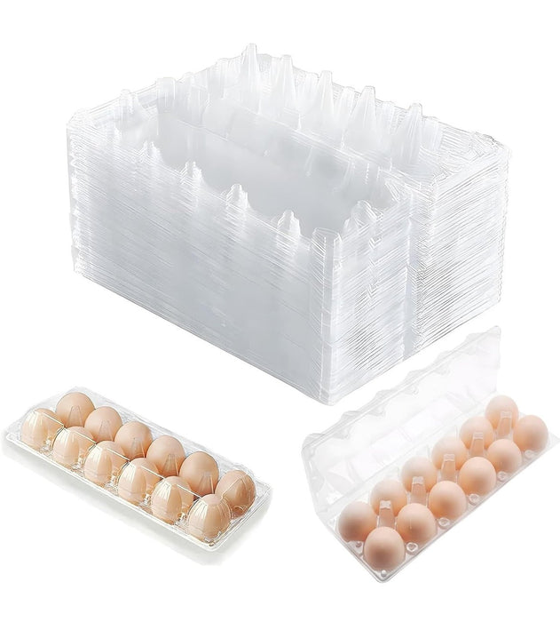 12 Pack Plastic Egg Box (210units) - Ballyholland Poultry