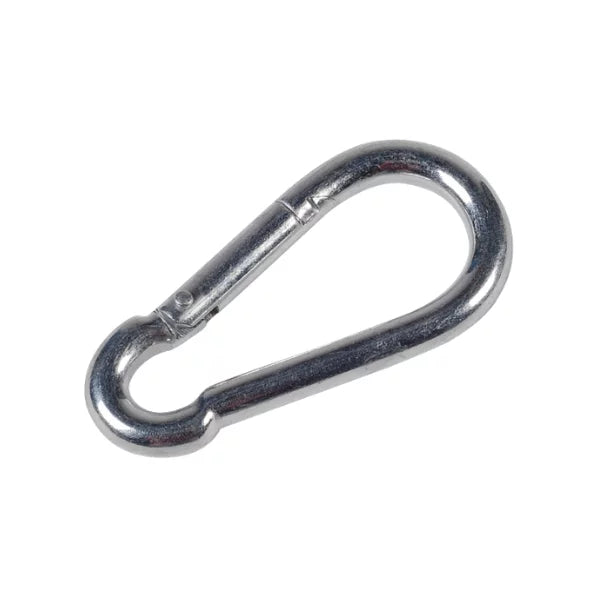 horizont Snap hook | nickel-plated | (90 mm x 9 mm) | 10 pieces