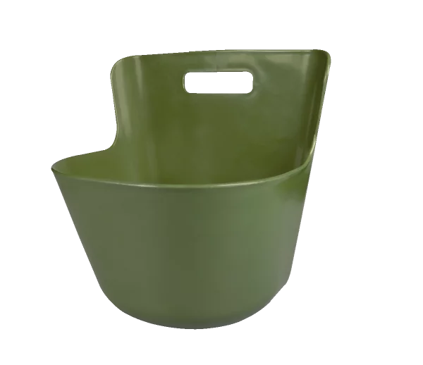 hoirzont universal feeding trough | with handle | green | (13 L)