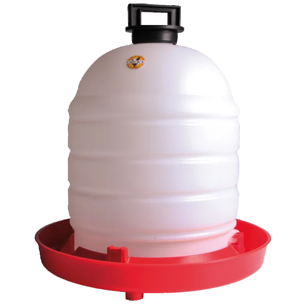 Plastic drinker for poultry (15 L) |with handle