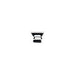Wind hood for big air inlets black with light trap - 4208-100