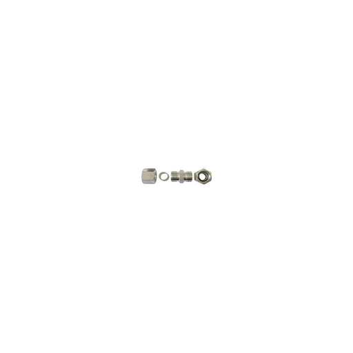 Coupling complete, stainless steel - 5270-10
