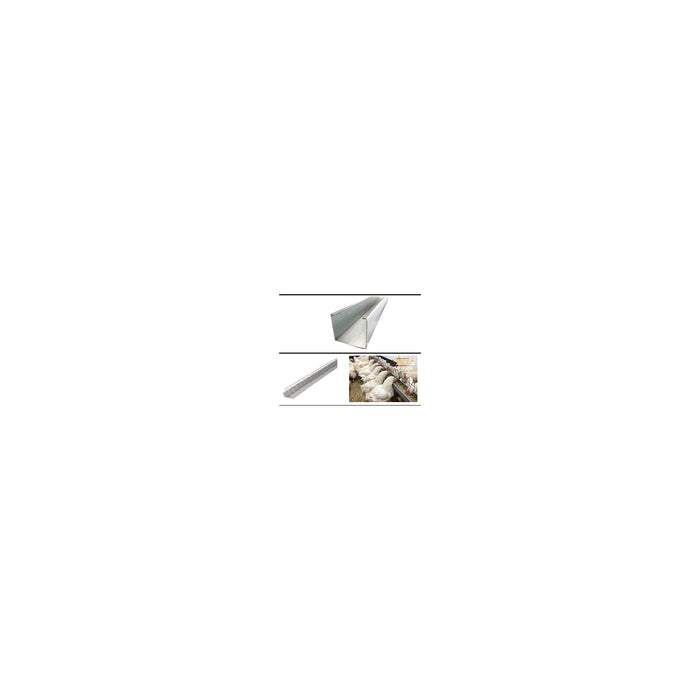 Trough 3m, wall thickness 1.2mm - 6555