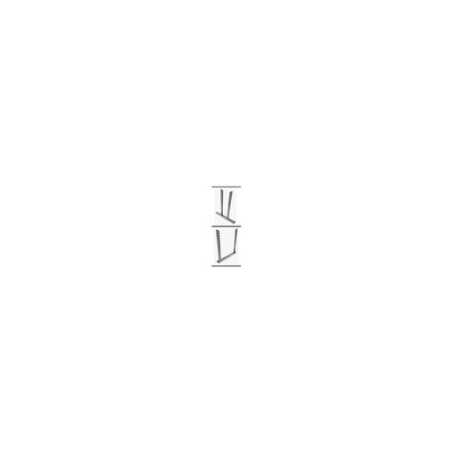 Stainless steel trough support - 6561