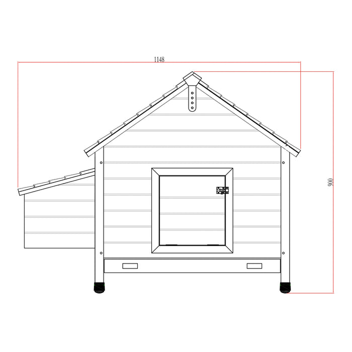 Hen House Without Coop