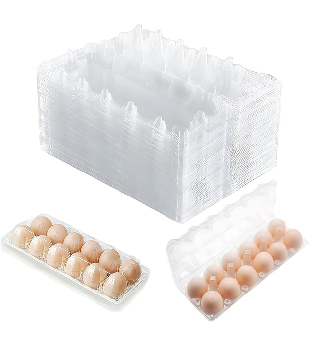 12 Pack Plastic Egg Box (210units)