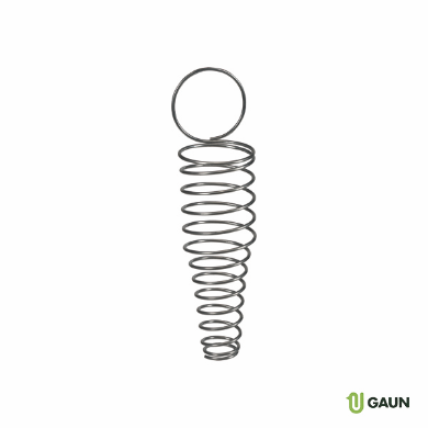 Corral forage hanging bird feeder with a spring shape and a top ring.