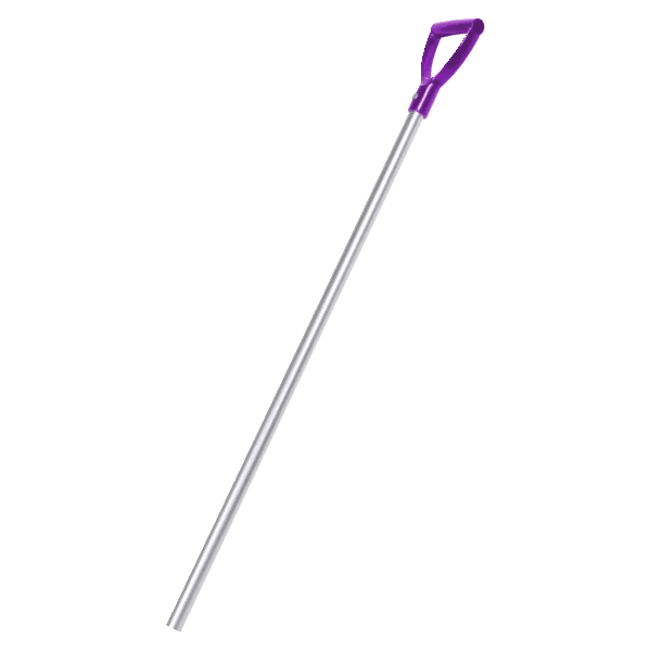 Aluminum Handle for Plastic Swing Fork (115 cm) |lila - Ballyholland Poultry