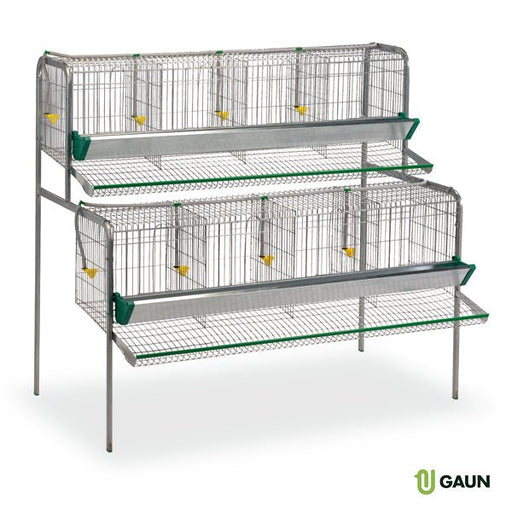 BATTERY FOR LAYING HENS 8 COMPART. - MAIN CAGE - Ballyholland Poultry