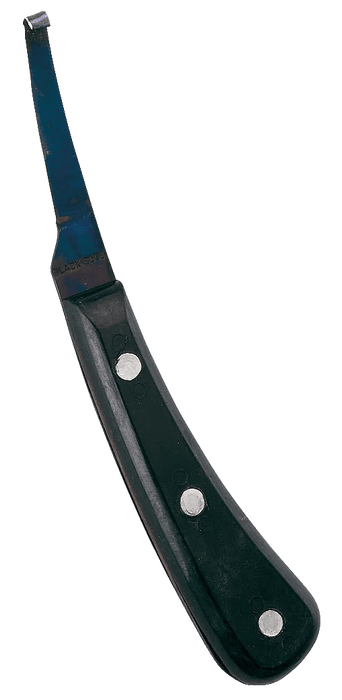 BLACKBLUE Hoof Knife | blade right | narrow - Ballyholland Poultry