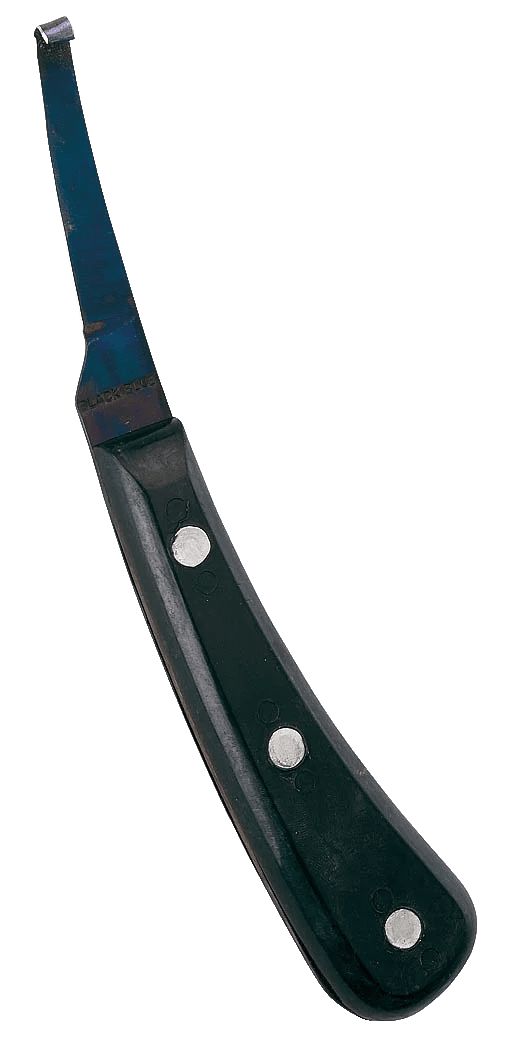 BLACKBLUE Hoof Knife | ring left | wide - Ballyholland Poultry