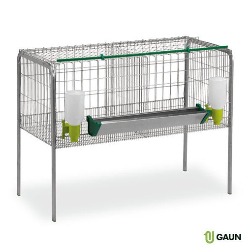 CAGE FOR FATTENING CHICKENS 2 COMPARTMENTS - Ballyholland Poultry