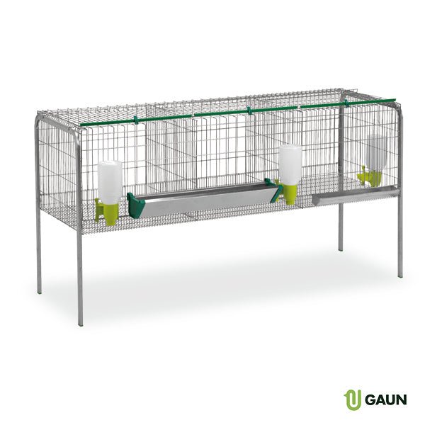 CAGE FOR FATTENING CHICKENS 3 COMPARTMENTS - Ballyholland Poultry