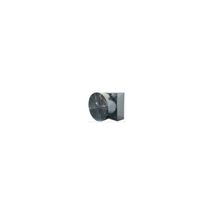 Cone fan ES 140 with metal tube and shutter - Ballyholland Poultry