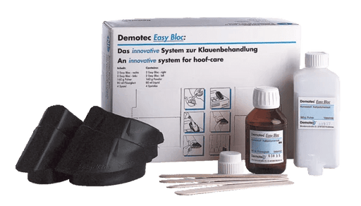 Demotec Easy Bloc hoof treatment set | 12 treatments - Ballyholland Poultry