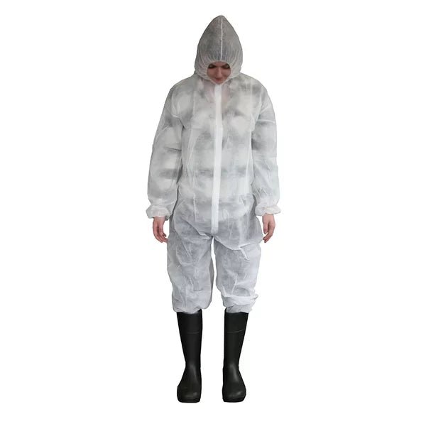 Disposable overall white L - Ballyholland Poultry