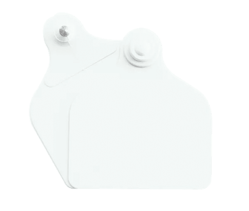Ear tag Maxi + Maxi (71 mm x 63 mm) | 20 pieces |yellow - Ballyholland Poultry
