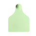 Ear tag Super Maxi + push button (99 mm x 74 mm) | 20 pieces | green - Ballyholland Poultry