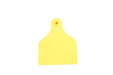 Ear tag Super Maxi + push button (99 mm x 74 mm) | 20 pieces | yellow - Ballyholland Poultry