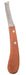 EXTRA professional wooden hoof knife | blade length 65 mm | blade left | wide - Ballyholland Poultry
