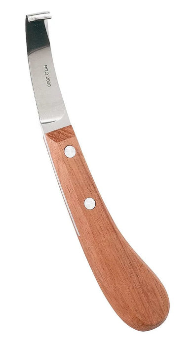 EXTRA professional wooden hoof knife | blade length 65 mm | blade right | wide - Ballyholland Poultry