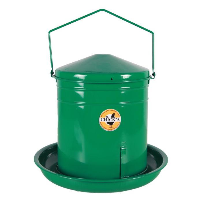 FEEDER HOPPER USING RACK AND PINION 10L - Ballyholland Poultry