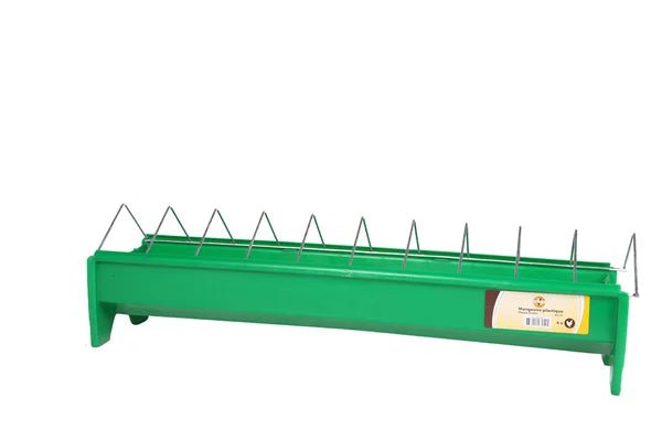 Feeding trough for chickens | plastic | green (50 cm ) - Ballyholland Poultry