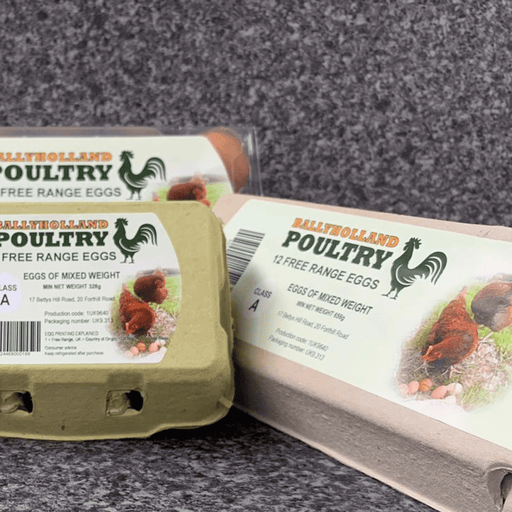 Free Range Eggs - Ballyholland Poultry