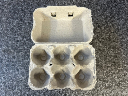 Grey 1/2 Dozen Egg Boxes - Ballyholland Poultry