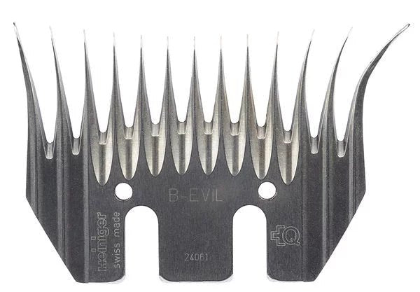 Heiniger shearing comb B-EVIL LG2 RUN-IN (94.5 mm) | 5 pieces | Right-handed - Ballyholland Poultry