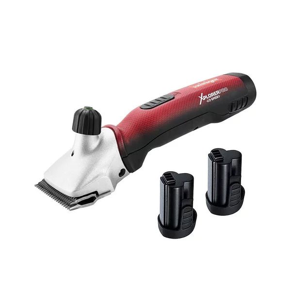 Heiniger XPLORER PRO cordless cattle and horse clipper | 2 Speed | 2 batteries - Ballyholland Poultry