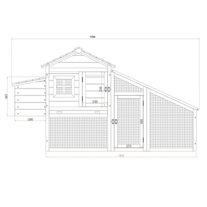 Hen house with coop - Ballyholland Poultry