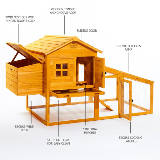 Hen house with coop - Ballyholland Poultry