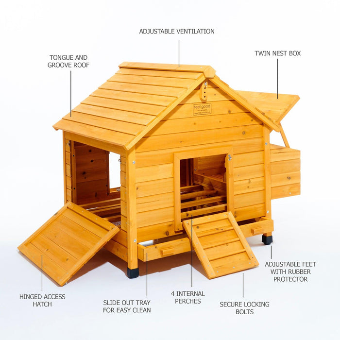 Hen House Without Coop - Ballyholland Poultry
