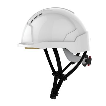 JSP EVOLite Micro Peak Vented Helmet - Wheel Ratchet Linesman - Ballyholland Poultry