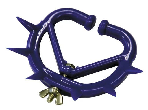 KAMER plastic cattle eye weaner | 12 pieces (medium) | blue - Ballyholland Poultry